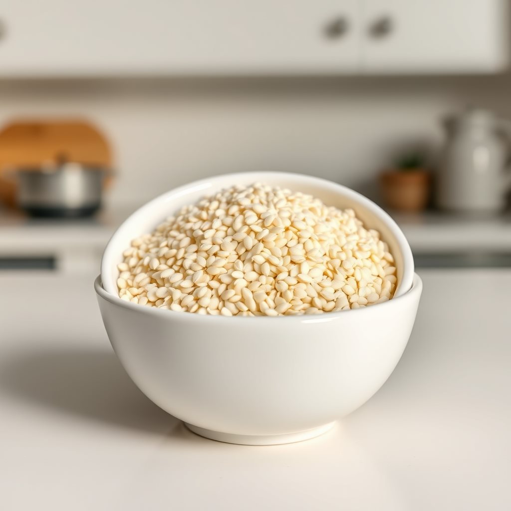 Hulled White Sesame Seeds